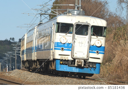 Hokuriku Main Line Hosorogi-Awara Onsen JR West 475 Series A13 formation (Kanazawa) 85181436