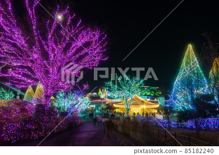 讀賣樂園的夜景 85182240