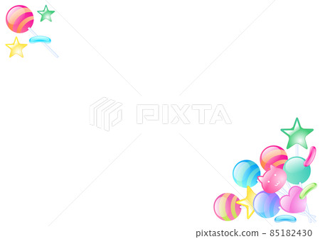 Lollipop candy frame Lollipop candy frame 85182430
