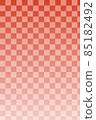 方格圖案紅色，縱長 85182492