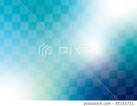 Deep blue gradation background [checkered pattern / large] 85183721