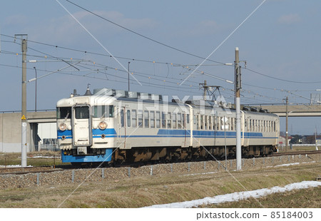 Hokuriku Main Line Kaga-Kasama-Mikawa JR West 475 series A09 organization (Kanazawa) 85184003