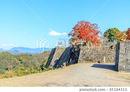 Autumn Oka Castle Ruins Taketa City, Oita Prefecture 85184313