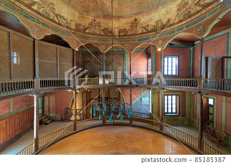 Whirling Dervishes Ceremony hall at the Mevlevi Tekke, Cairo, Egypt 85185387