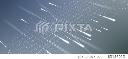 Quantum processing. Deep learning artificial intelligence. Future new technology for business or science presentation Quantum processing. Deep learning artificial intelligence. Future new technology for business or science presentation 85186015