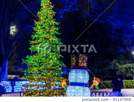 Illuminations of the illuminated park Illuminations of the illuminated park 85187908