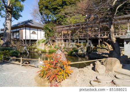 Amabiki Kannon's courtyard (Sakuragawa City, Ibaraki Prefecture) 85188021