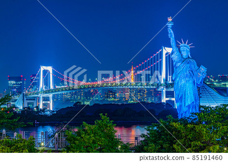 【東京街景】台場周邊夜景 【東京街景】台場周邊夜景 85191460