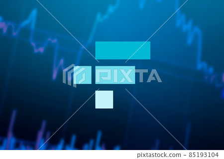 FTX Token Cryptocurrency. FTT coin growth chart on the exchange, chart 85193104