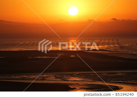 從白石町櫻之裡展望台眺望 85194240