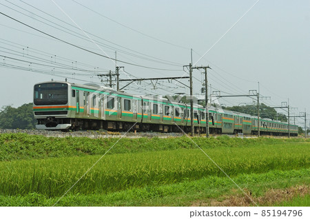Tohoku Main Line Hasuda-Higashiomiya JR East E231 series 1000 series 85194796