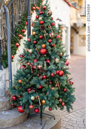 有聖誕裝飾品的北谷美國村 85194984