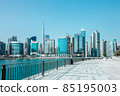 Daytime view of the Business Bay skyline, Dubai, UAE 85195003