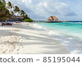 Tropical paradise in Maldives 85195044