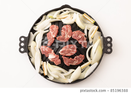 Genghis Khan (raw lamb shoulder loin) Genghis Khan (raw lamb shoulder loin) 85196388