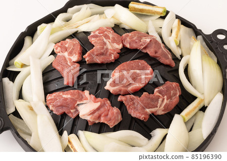 Genghis Khan (raw lamb shoulder loin) Genghis Khan (raw lamb shoulder loin) 85196390