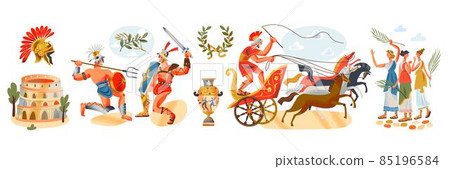 Roman Empire Stock Illustration - Download Image Now - Ancient