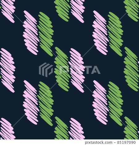 Hand drawn scrawl sketch pattern. Pencil strokes seamless texture. Scribble line drawing wallpaper 85197090