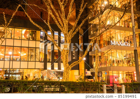 東京表Omotesando·冬季照明 85199491