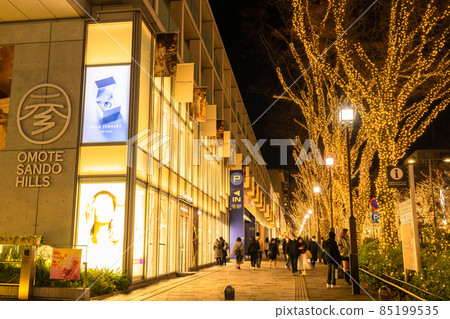 東京表Omotesando·冬季照明 85199535
