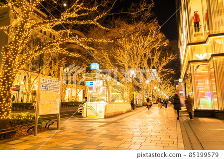 東京表Omotesando·冬季照明 85199579