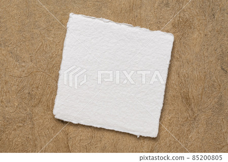 sheet of white Khadi rag paper sheet of white Khadi rag paper 85200805