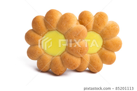 flower cookie isolated 85201113