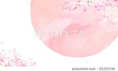 Japanese cherry background Japanese cherry background 85205592
