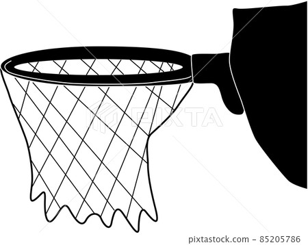 art materials clipart black and white basketball