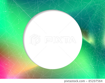 Green hologram background glitter cute technology title space 85207564