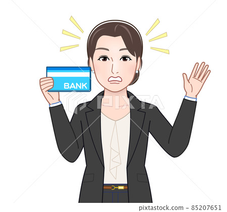 A woman in a fashionable suit A woman in a fashionable suit 85207651