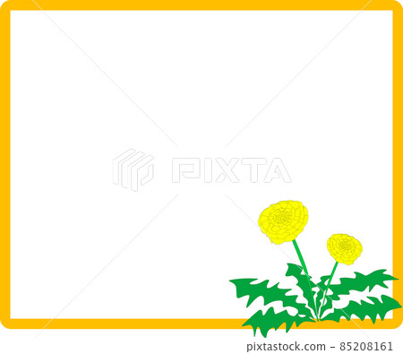Cute dandelion frame Cute dandelion frame 85208161
