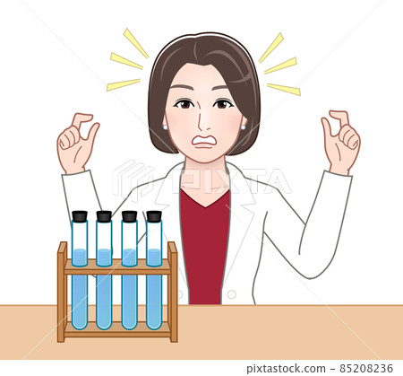 Medical professional in a lab coat 85208236