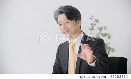 Interview with a businessman Interview with a businessman 85208514