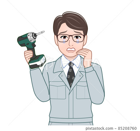 Craftsman man in work clothes Craftsman man in work clothes 85208760