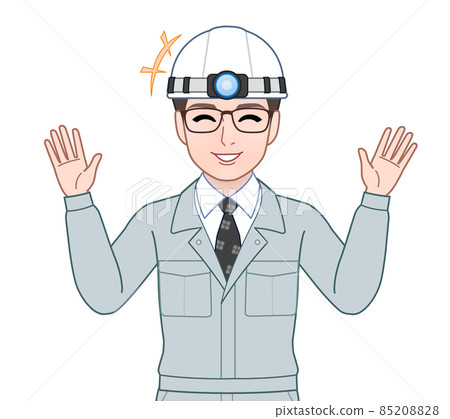 Craftsman man in work clothes 85208828