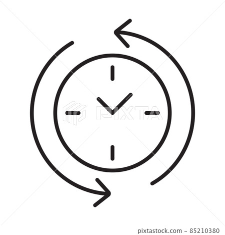 Uptime and downtime icon vector for your website design, logo, app, UI. illustration, EPS10 85210380