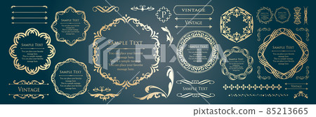 Elegant frame design. A luxurious treatment. Elegant frame design. A luxurious treatment. 85213665