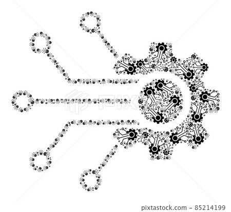 Smart Gear Contacts Recursion Icon Composition of Self Items Smart Gear Contacts Recursion Icon Composition of Self Items 85214199