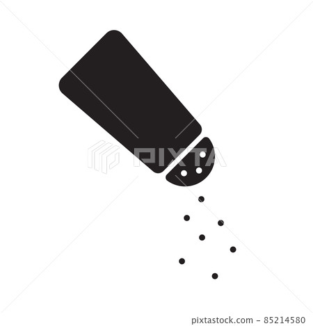 salt icon vector saltshaker sign for your website design, logo, app, UI. illustration, EPS10 85214580