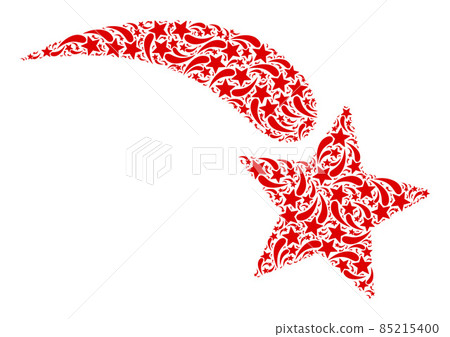 Falling Star Recursion Icon Collage of Self Items Falling Star Recursion Icon Collage of Self Items 85215400