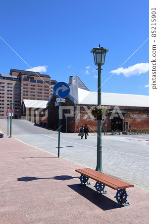 Hokkaido Hakodate Picture-perfect benches and street lights Hokkaido Hakodate Picture-perfect benches and street lights 85215901