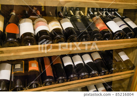 Wine cellar with lots of wine Wine cellar with lots of wine 85216804