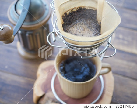 熱咖啡熱飲圖片素材 85217490