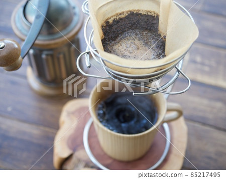Hot coffee hot drink image material Hot coffee hot drink image material 85217495