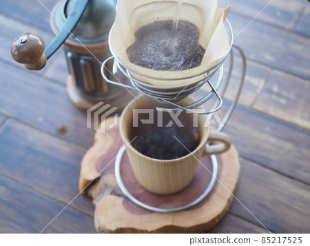 Coffee image winter morning Coffee image winter morning 85217525