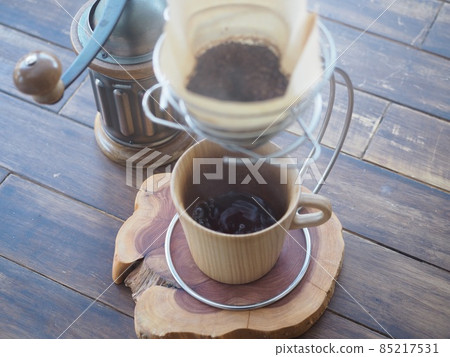 Coffee image winter morning 85217531