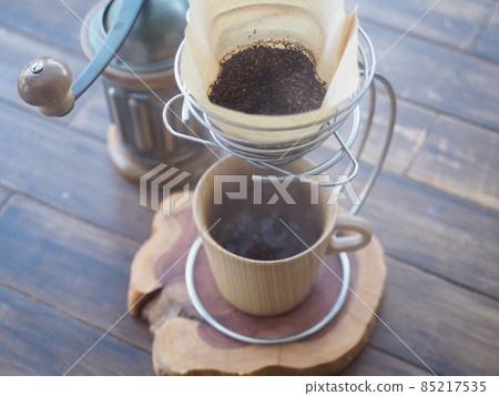 咖啡圖片冬天的早晨 85217535