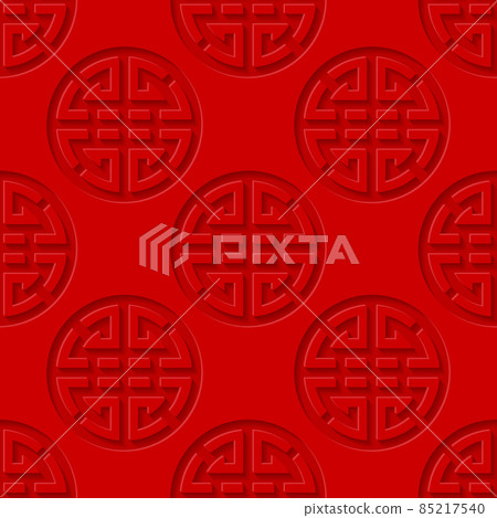 Traditional Chinese seamless pattern. Vector illustration. 85217540