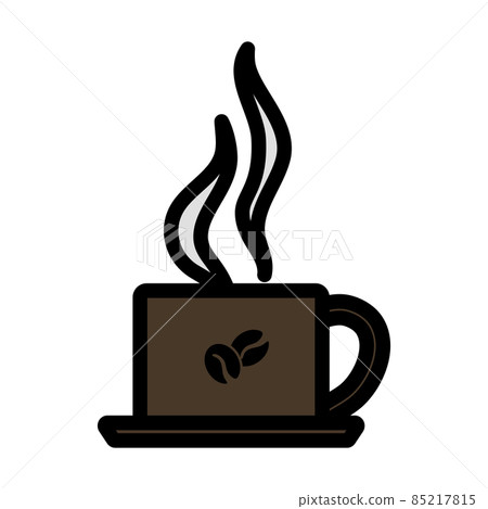 Smoking Cofee Cup Icon Smoking Cofee Cup Icon 85217815
